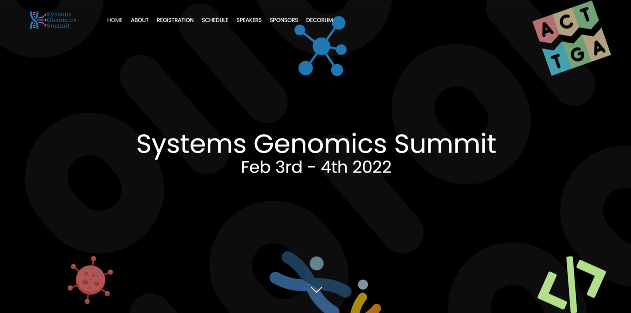 The Systems Genomics Summit organized by CRT students is fast